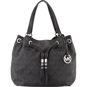 Nwot Michael Kors Jet Set Gathering Tassel Xl Tote Bag